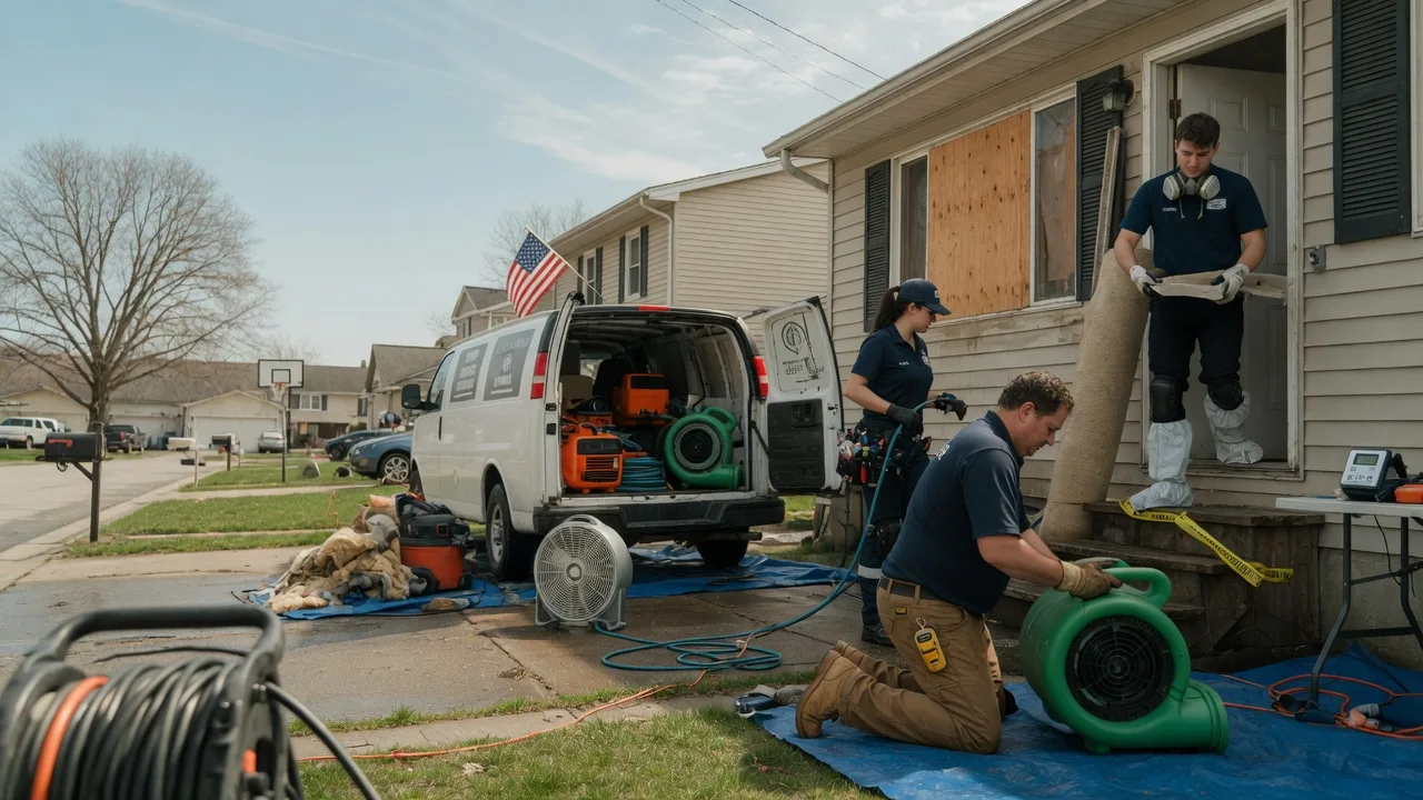 Water Damage Restoration in Harrisville, WV near me